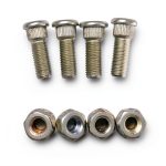XYUJIE M10 1.25 Front Rear Wheel Studs 12.9 Grade-0
