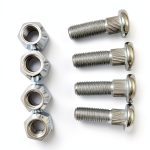 Yamaha Rhino 450 660 UTV Rear Wheel Studs XYUJIE Machined-0