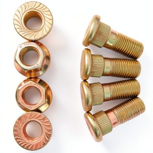 Kawasaki Mule Wheel Studs XYUJIE Machined Front-0