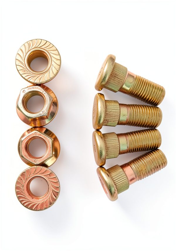 Kawasaki Mule Wheel Studs XYUJIE Machined Front-0