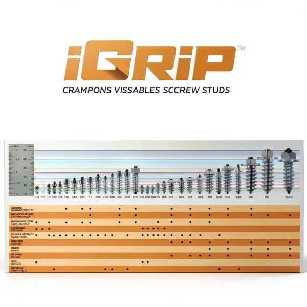 IGrip 32mm Alloy Steel Wheel Studs Fully Threaded-2