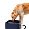 Heated Water Bowl Lamlingo PL270 1.22 Gallon Dark Blue Waterproof-1