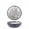 Ceramic Cat Food Bowl Set of 4 Selamica Blue 5.6 Inch Bowls-1