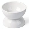 Cat Water Bowl ABRUTY Elevated Ceramic 16oz Tilted 4in Height-0