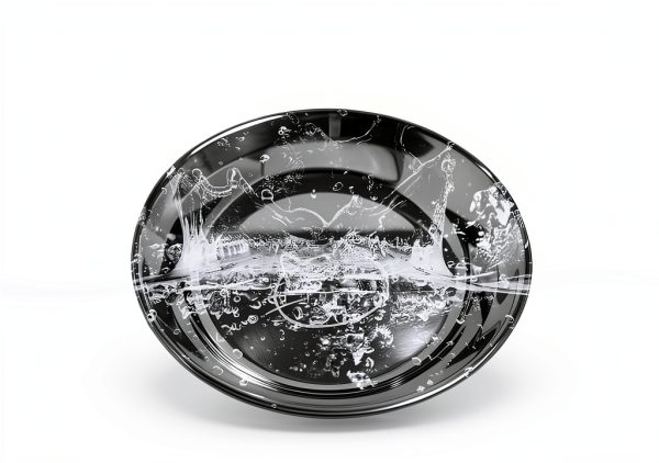 Stainless Steel Cat Bowls 6.4 Inch Whisker Friendly Set 2 Pack-5