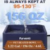 Heated Water Bowl Lamlingo PL270 1.22 Gallon Dark Blue Waterproof-2